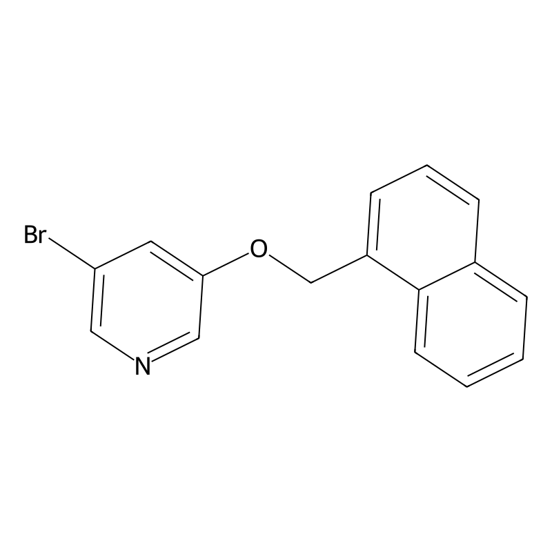 3-Bromo-5-(naphthalen-1-ylmethoxy)pyridine