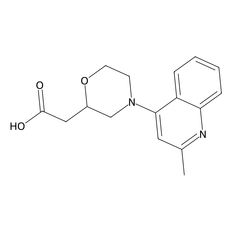2-[4-(2-Methylquinolin-4-yl)morpholin-2-yl]acetic ...