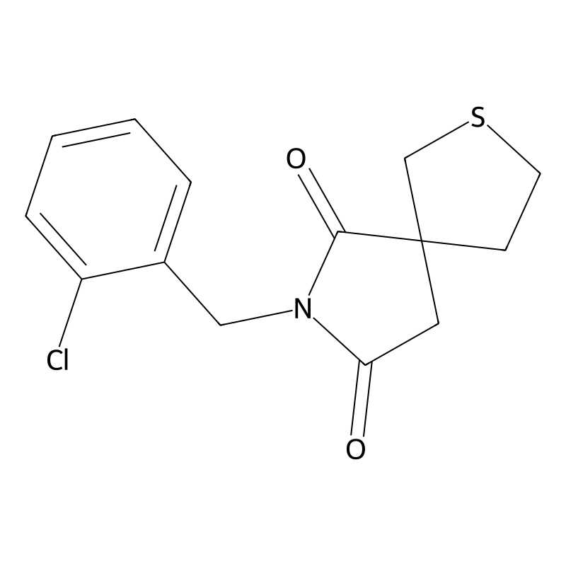 2-[(2-Chlorophenyl)methyl]-7-thia-2-azaspiro[4.4]n...