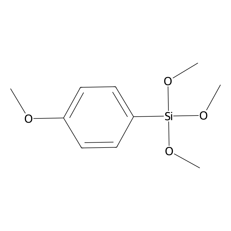 Trimethoxy(4-methoxyphenyl)silane