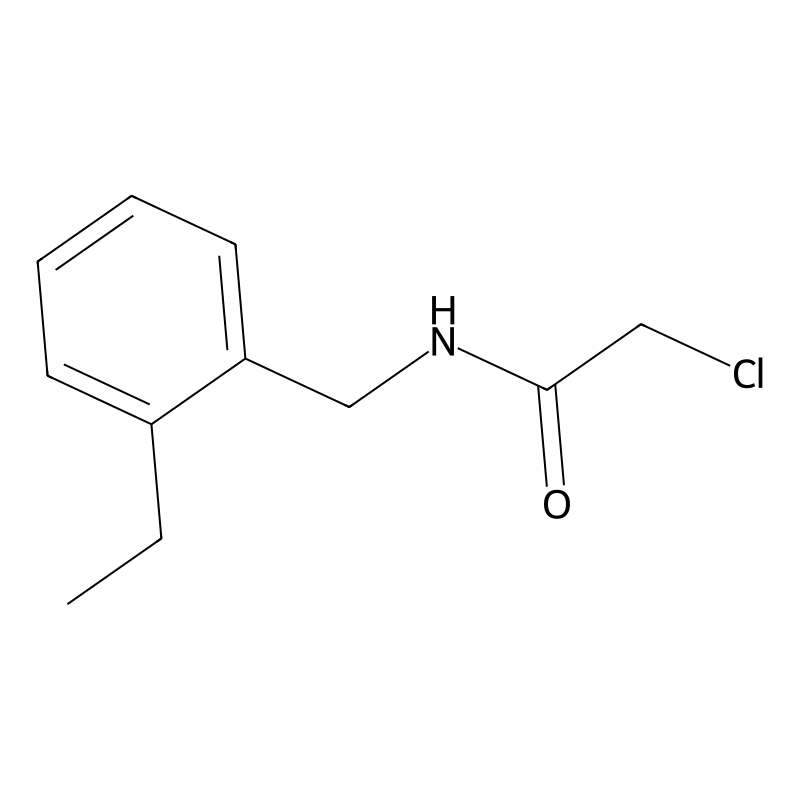2-chloro-N-[(2-ethylphenyl)methyl]acetamide