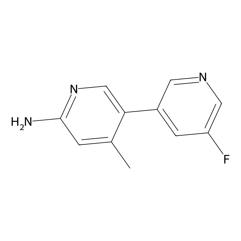 5-(5-Fluoropyridin-3-yl)-4-methylpyridin-2-amine