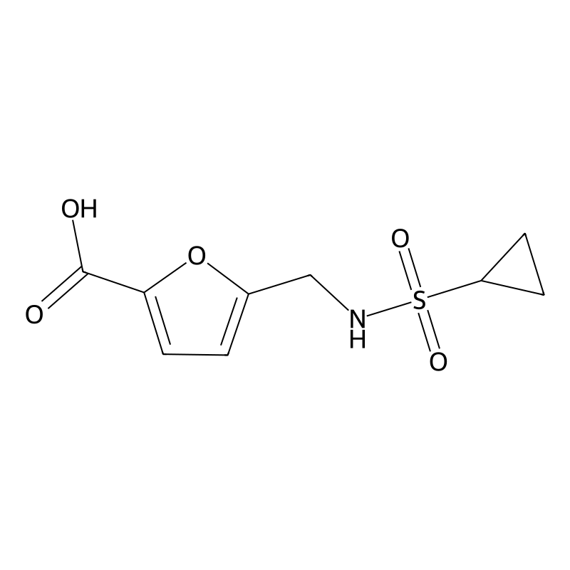 5-[(Cyclopropylsulfonylamino)methyl]furan-2-carbox...