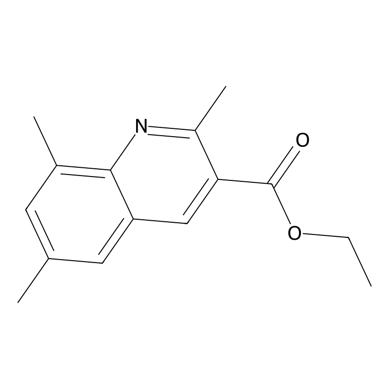 2,6,8-Trimethylquinoline-3-carboxylic acid ethyl e...