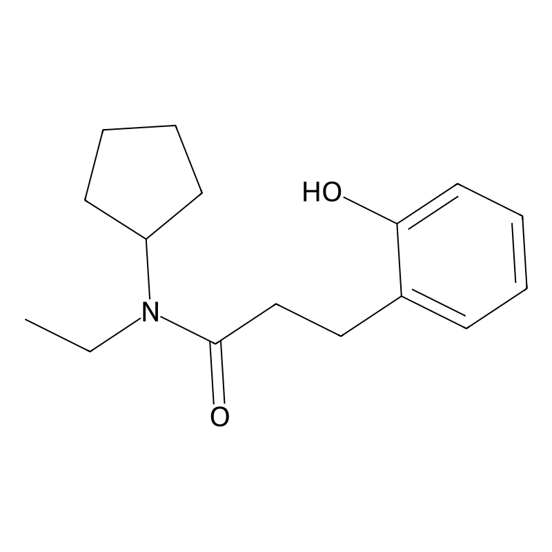 N-cyclopentyl-N-ethyl-3-(2-hydroxyphenyl)propanami...