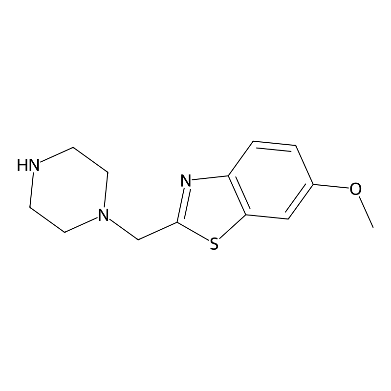 6-Methoxy-2-(piperazin-1-ylmethyl)-1,3-benzothiazo...