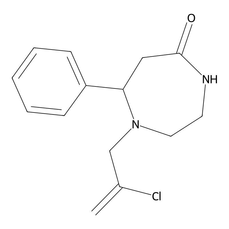 1-(2-Chloroprop-2-enyl)-7-phenyl-1,4-diazepan-5-on...