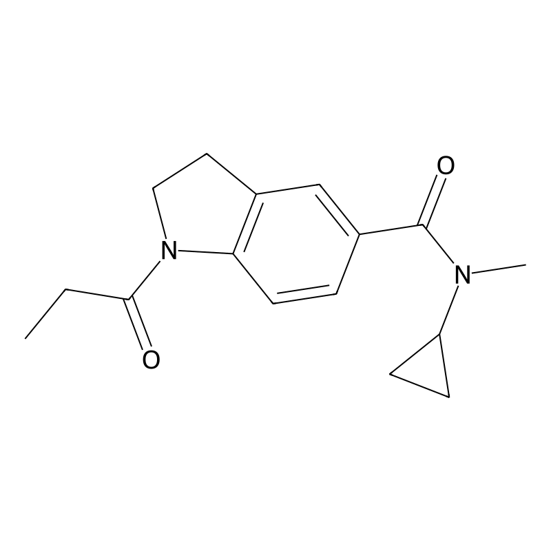 N-cyclopropyl-N-methyl-1-propanoyl-2,3-dihydroindo...