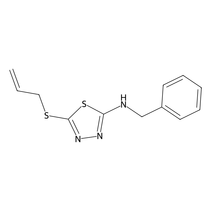 N-benzyl-5-prop-2-enylsulfanyl-1,3,4-thiadiazol-2-...