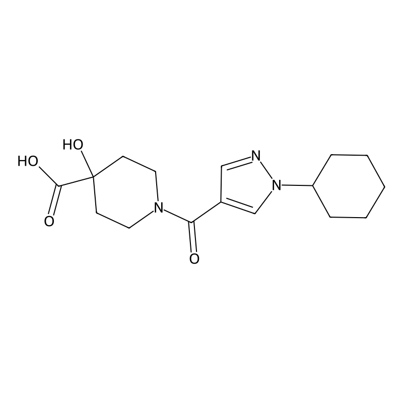1-(1-Cyclohexylpyrazole-4-carbonyl)-4-hydroxypiper...