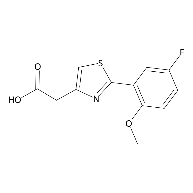 2-[2-(5-Fluoro-2-methoxyphenyl)-1,3-thiazol-4-yl]a...