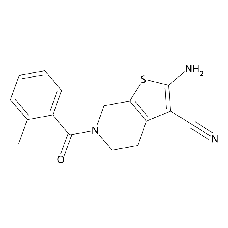 2-amino-6-(2-methylbenzoyl)-5,7-dihydro-4H-thieno[...