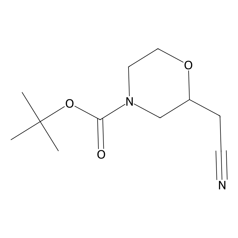 Tert-butyl 2-(cyanomethyl)morpholine-4-carboxylate