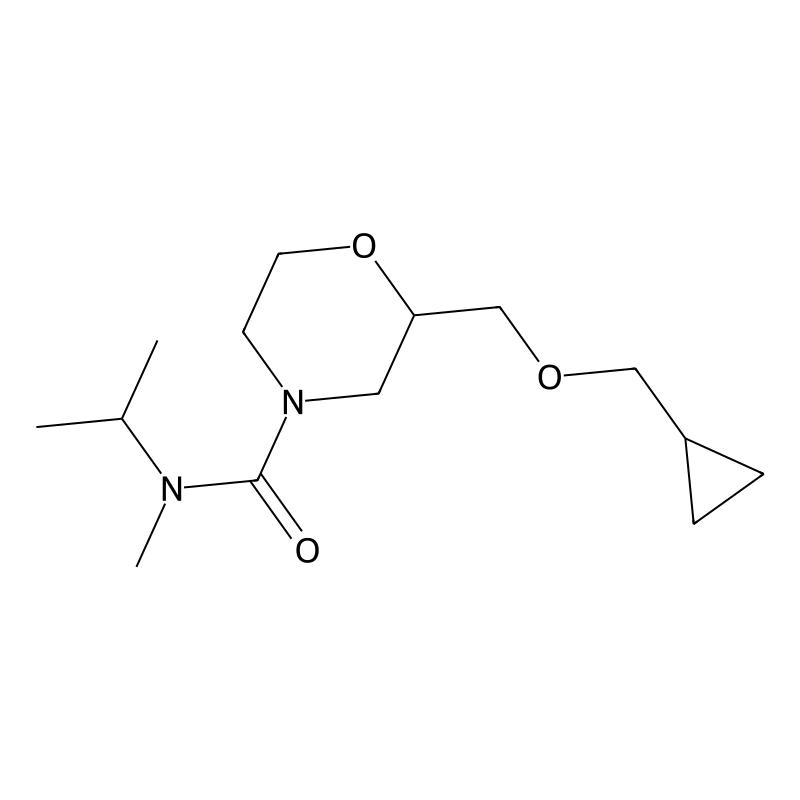 2-(cyclopropylmethoxymethyl)-N-methyl-N-propan-2-y...