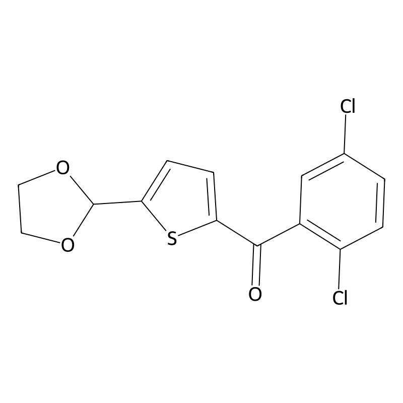 2-(2,5-Dichlorobenzoyl)-5-(1,3-dioxolan-2-YL)thiop...