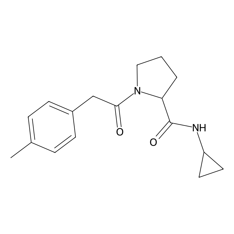 N-cyclopropyl-1-[2-(4-methylphenyl)acetyl]pyrrolid...