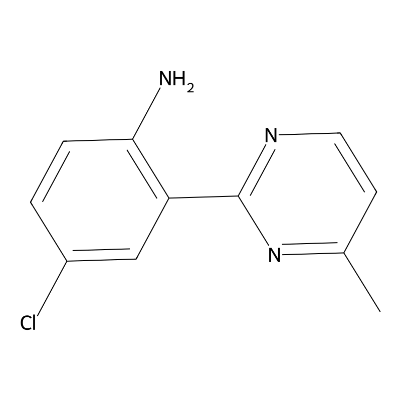 4-Chloro-2-(4-methylpyrimidin-2-yl)aniline