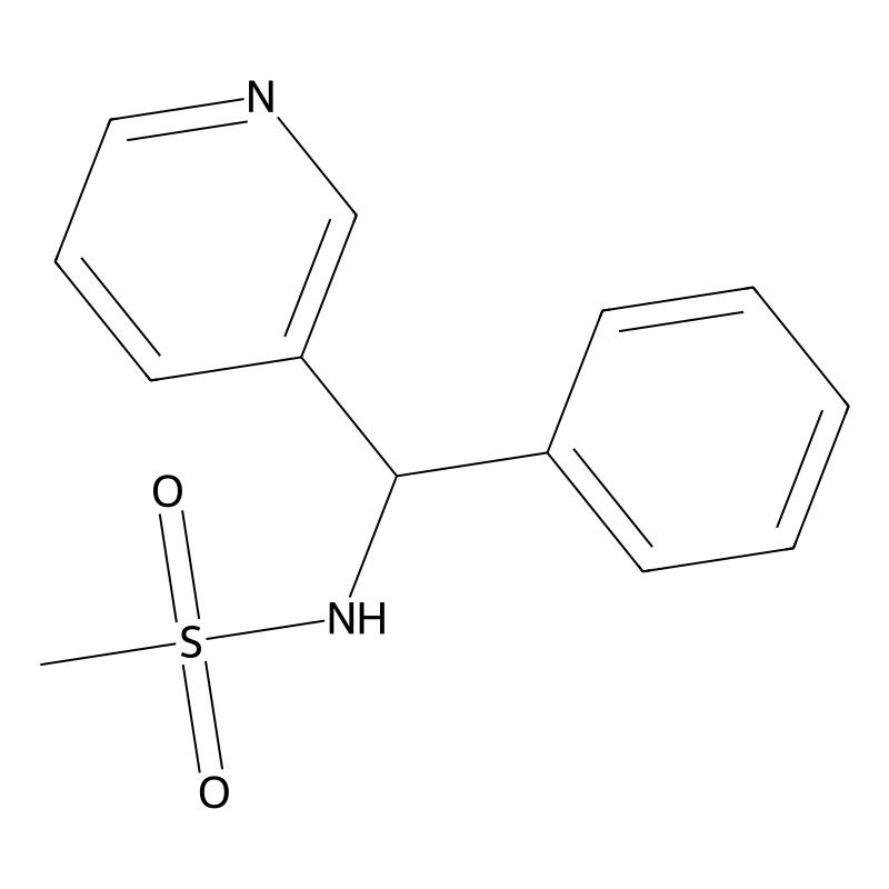N-[phenyl(pyridin-3-yl)methyl]methanesulfonamide