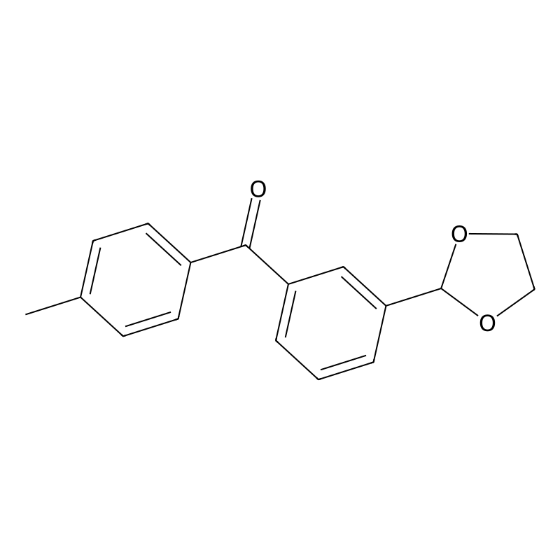 3-(1,3-Dioxolan-2-YL)-4'-methylbenzophenone