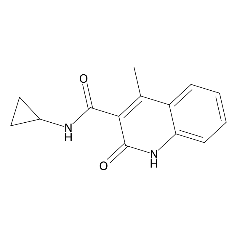 N-cyclopropyl-4-methyl-2-oxo-1H-quinoline-3-carbox...