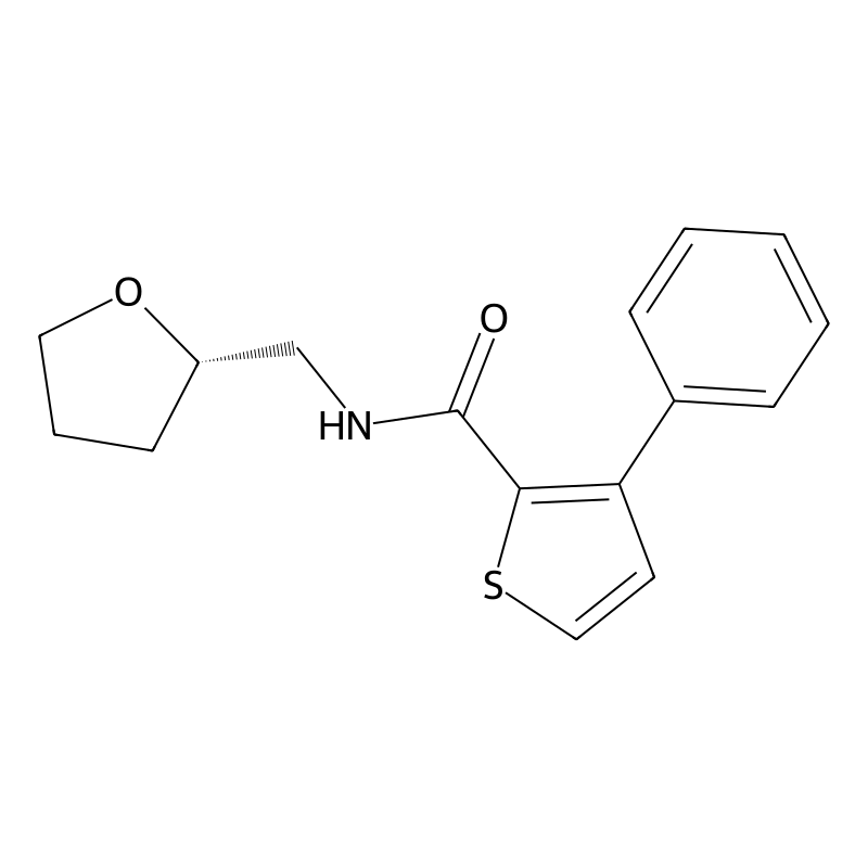 N-[[(2S)-oxolan-2-yl]methyl]-3-phenylthiophene-2-c...