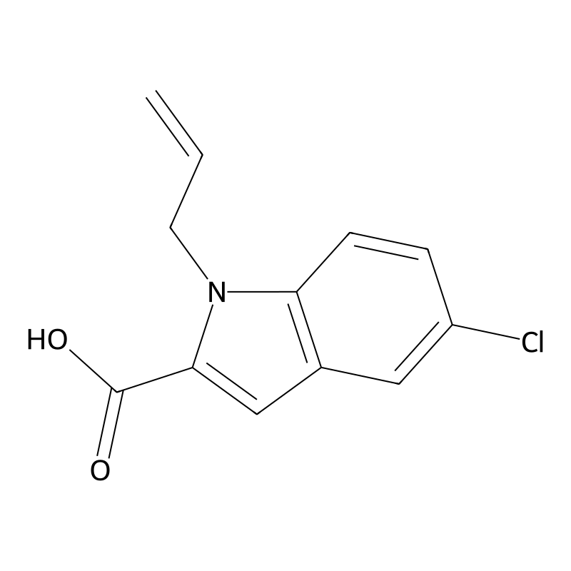 5-Chloro-1-prop-2-enylindole-2-carboxylic acid