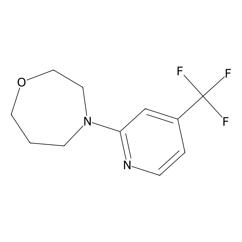4-[4-(Trifluoromethyl)pyridin-2-yl]-1,4-oxazepane