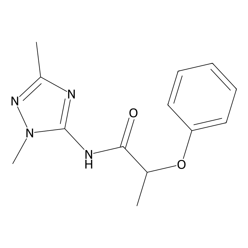 N-(2,5-dimethyl-1,2,4-triazol-3-yl)-2-phenoxypropa...