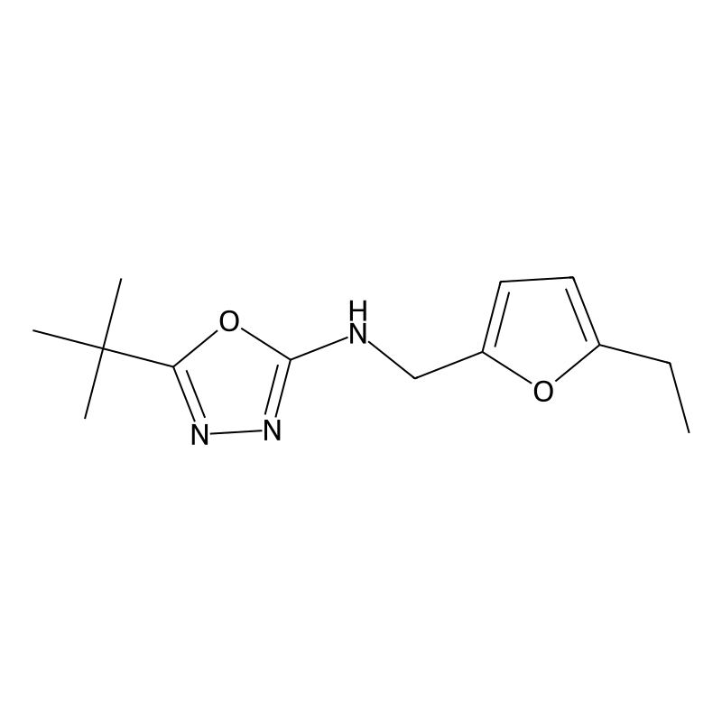 5-tert-butyl-N-[(5-ethylfuran-2-yl)methyl]-1,3,4-o...