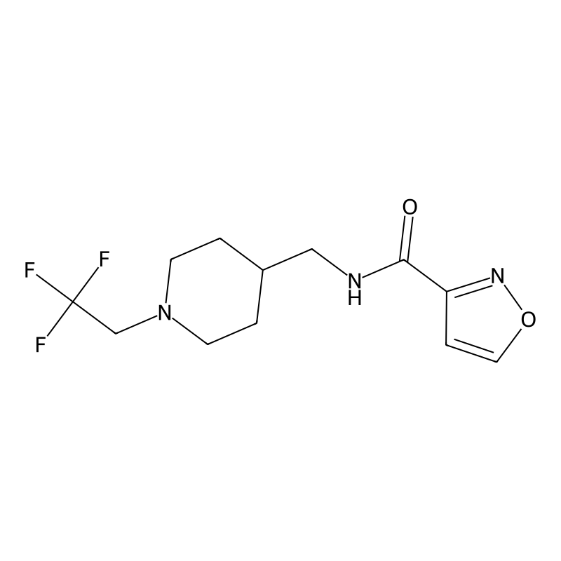 N-[[1-(2,2,2-trifluoroethyl)piperidin-4-yl]methyl]...