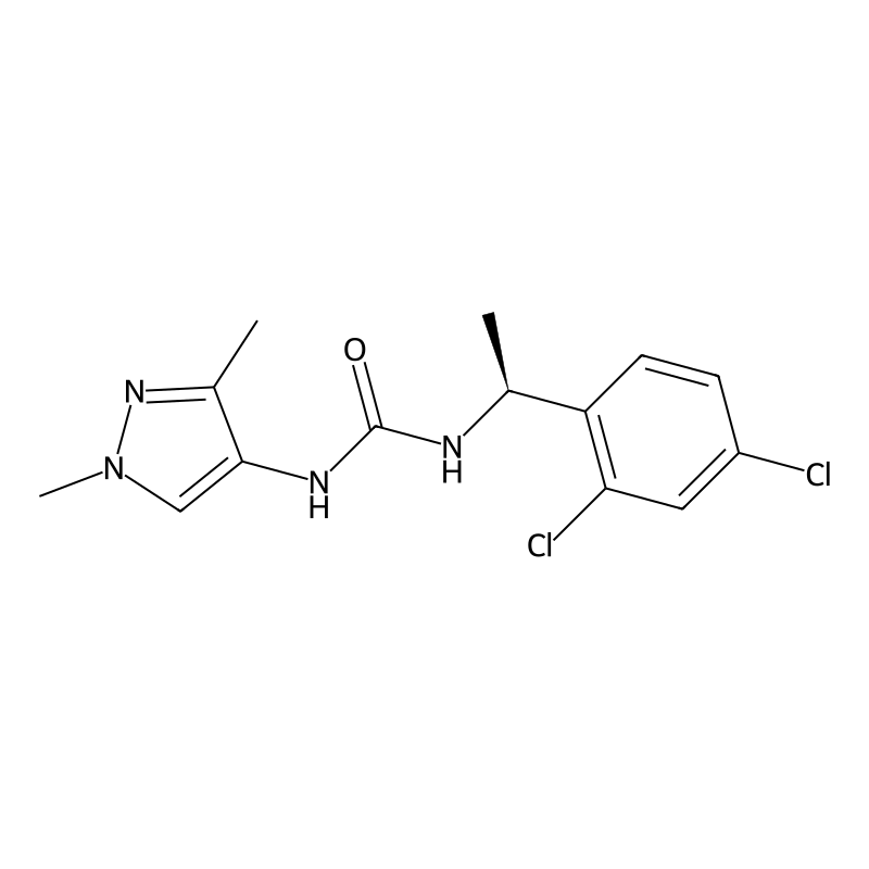 1-[(1S)-1-(2,4-dichlorophenyl)ethyl]-3-(1,3-dimeth...