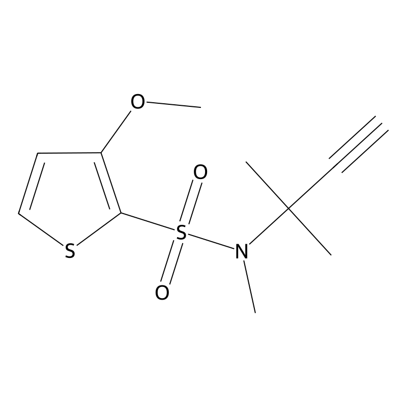 3-methoxy-N-methyl-N-(2-methylbut-3-yn-2-yl)thioph...