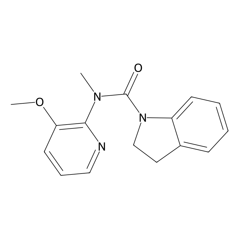N-(3-methoxypyridin-2-yl)-N-methyl-2,3-dihydroindo...