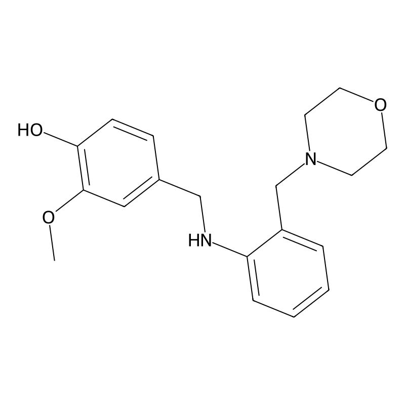 2-Methoxy-4-[[2-(morpholin-4-ylmethyl)anilino]meth...