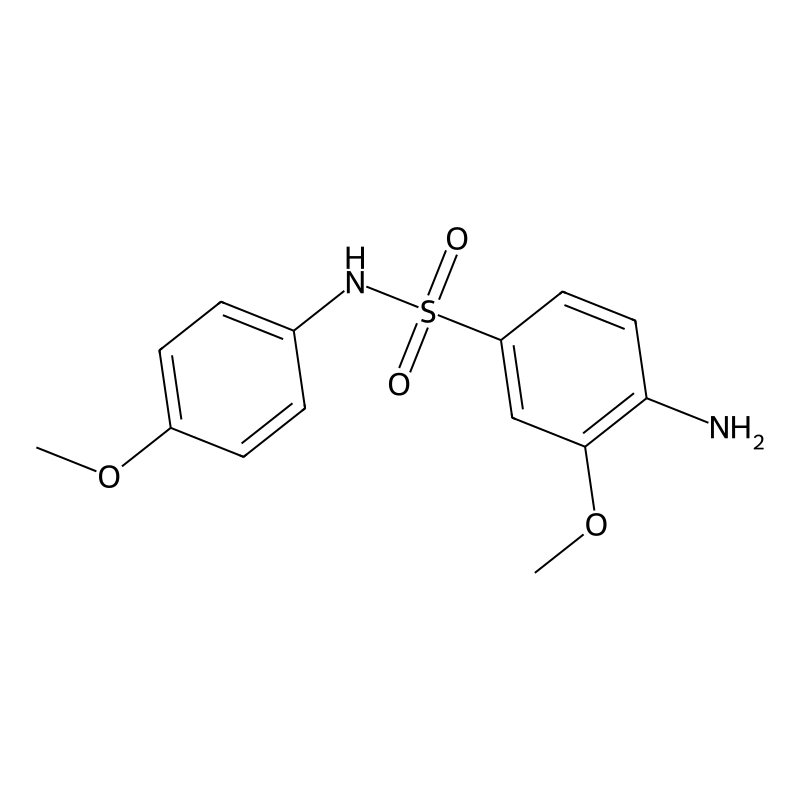 4-amino-3-methoxy-N-(4-methoxyphenyl)benzenesulfon...