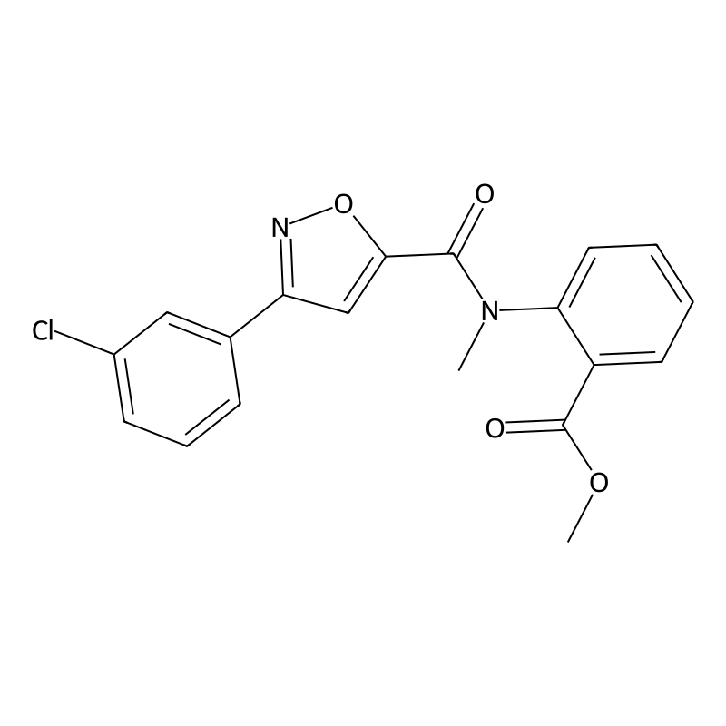 Methyl 2-[[3-(3-chlorophenyl)-1,2-oxazole-5-carbon...