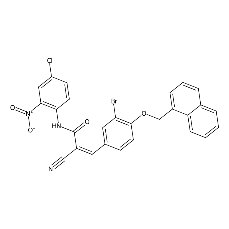(Z)-3-[3-bromo-4-(naphthalen-1-ylmethoxy)phenyl]-N...