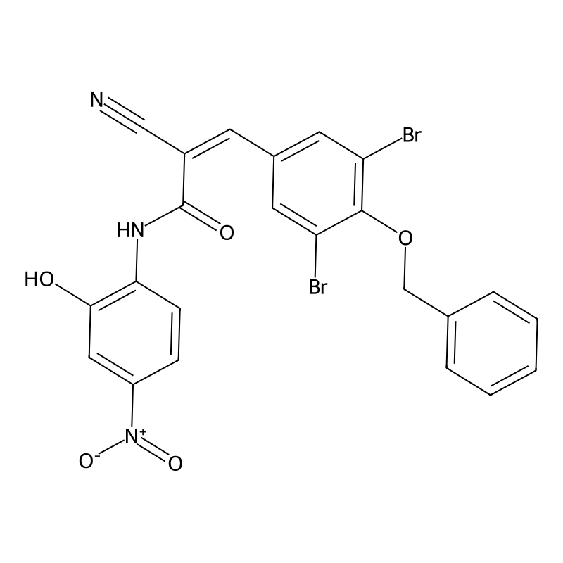 (Z)-2-cyano-3-(3,5-dibromo-4-phenylmethoxyphenyl)-...