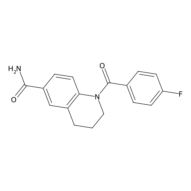 1-(4-Fluorobenzoyl)-3,4-dihydro-2H-quinoline-6-car...