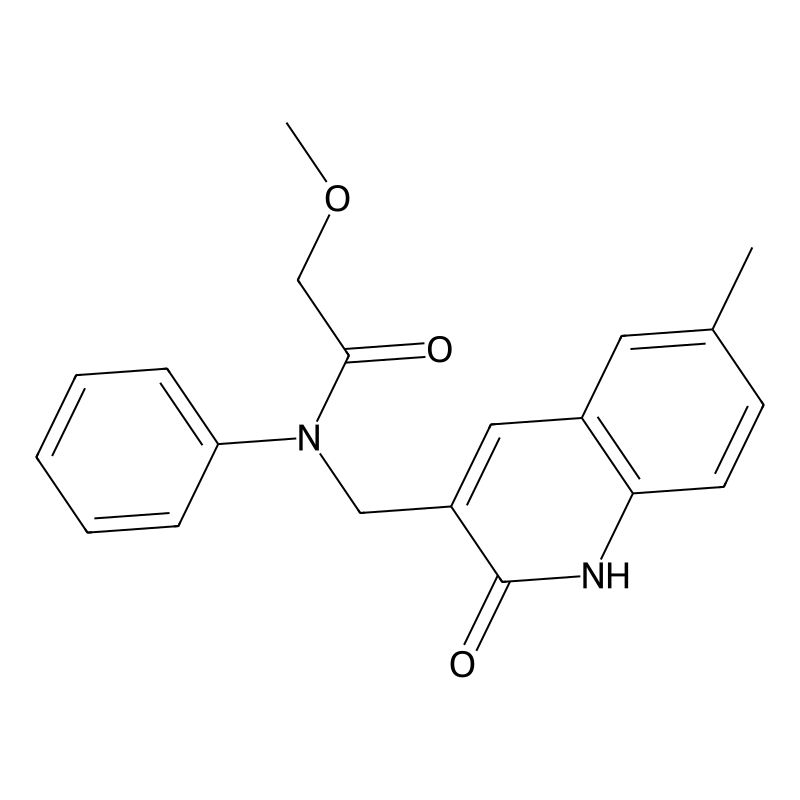 N-((2-hydroxy-6-methylquinolin-3-yl)methyl)-2-meth...