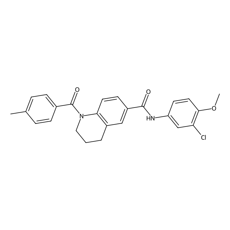 N-benzyl-1-(4-methylbenzoyl)-1,2,3,4-tetrahydroqui...