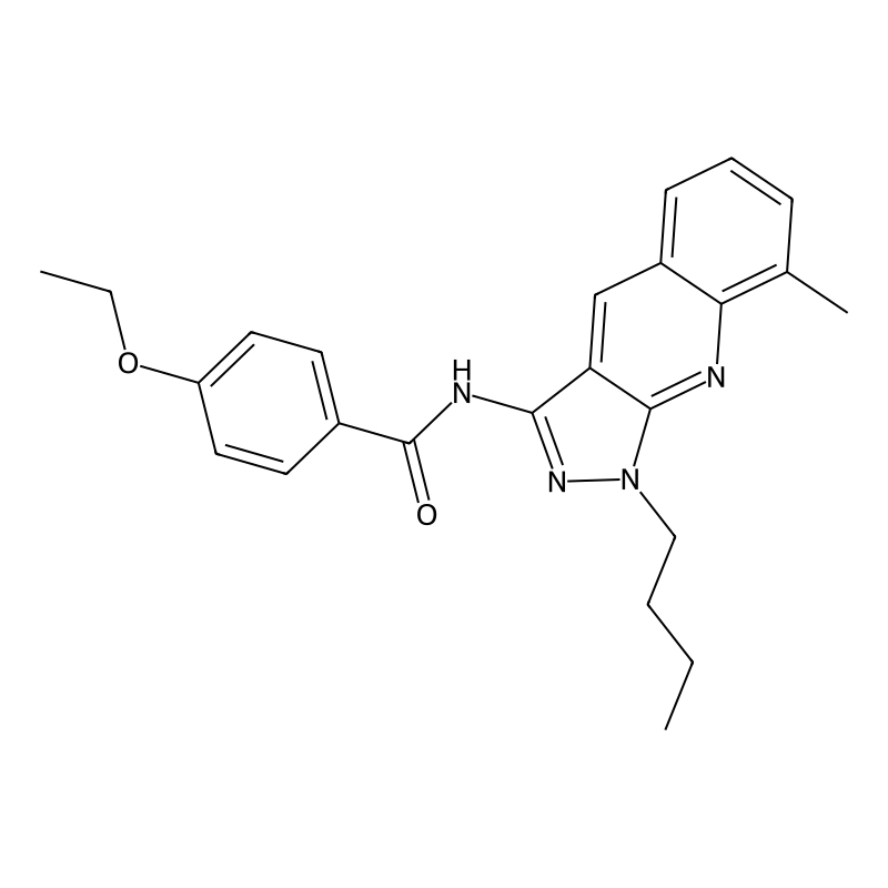N-(1-butyl-8-methyl-1H-pyrazolo[3,4-b]quinolin-3-y...