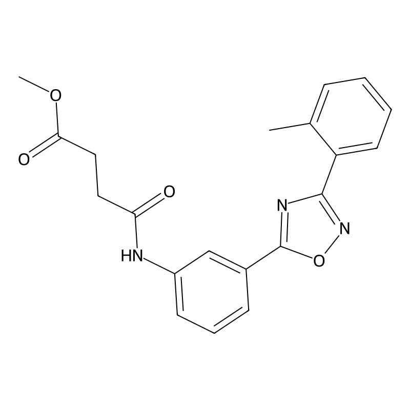 Methyl 3-({3-[3-(2-methylphenyl)-1,2,4-oxadiazol-5...