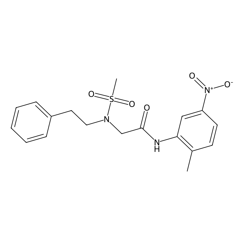 N-(2-methyl-5-nitrophenyl)-2-[methylsulfonyl(2-phe...