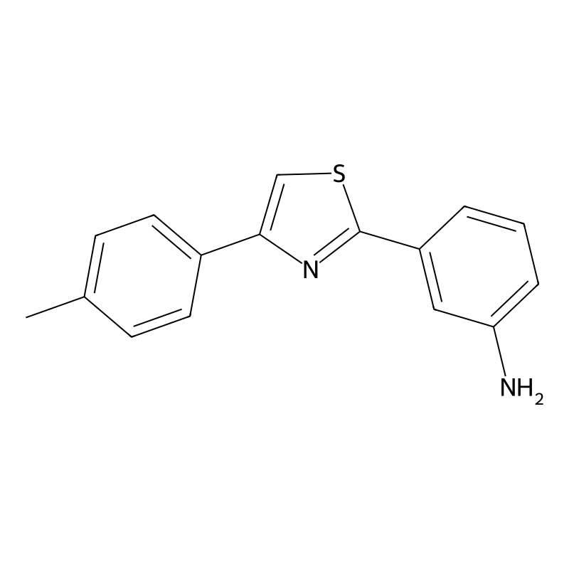3-(4-(p-Tolyl)thiazol-2-yl)aniline