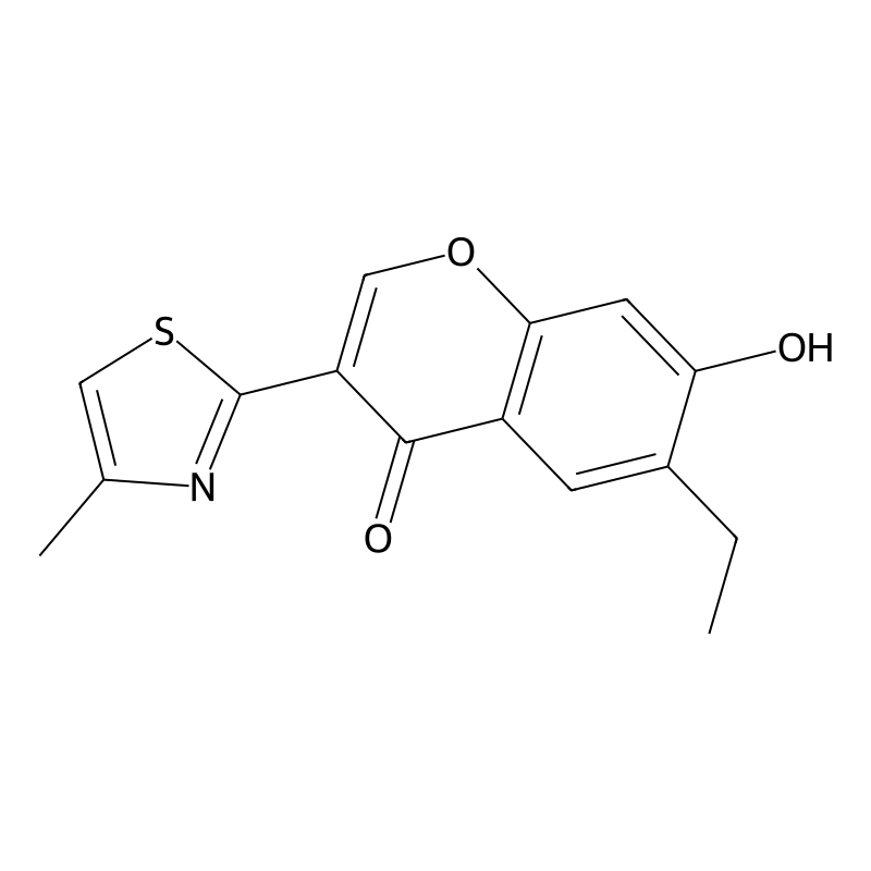 6-Ethyl-7-hydroxy-3-(4-methylthiazol-2-yl)-4H-chro...