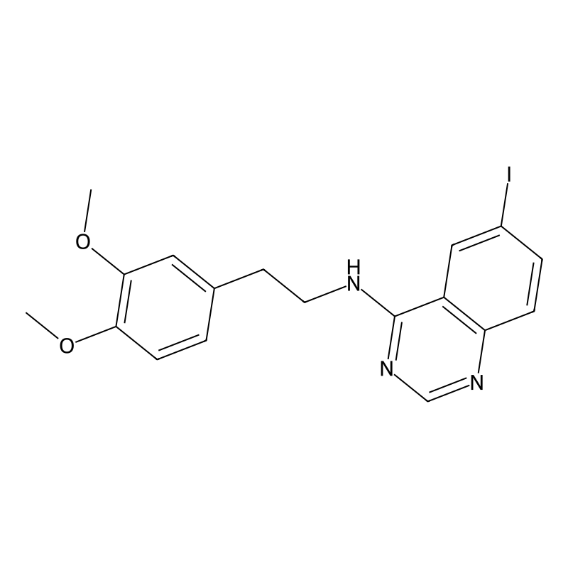N-(3,4-dimethoxyphenethyl)-6-iodoquinazolin-4-amin...