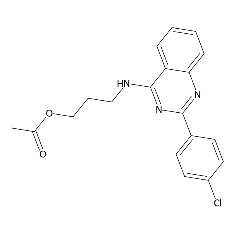 3-{[2-(4-Chlorophenyl)quinazolin-4-yl]amino}propyl...