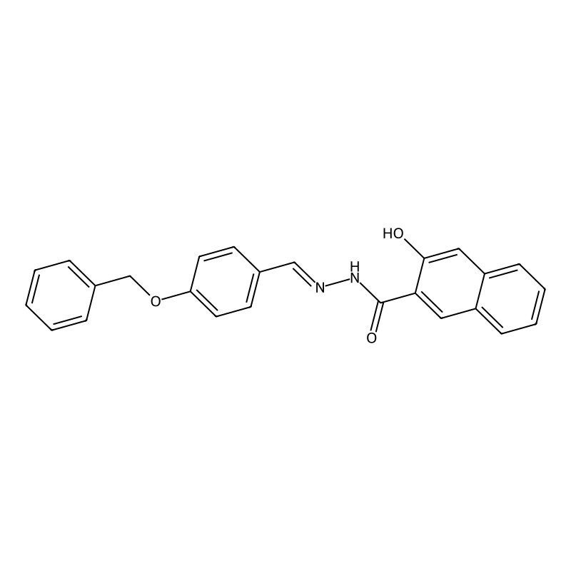 (E)-N'-(4-(benzyloxy)benzylidene)-3-hydroxy-2-naph...