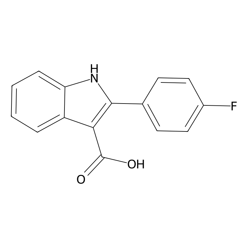 2-(4-fluorophenyl)-1H-indole-3-carboxylic acid